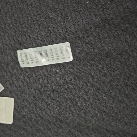 NWT Vintage Pronto Uomo  Merino Textured Long Sleeve Polo Black Size XL Hongkong - Picture 17 of 17